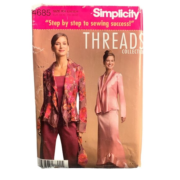 Simplicity Sewing Pattern 4685 - Women's Jacket & Skirt Sizes 8-14 - Picture 1 of 2